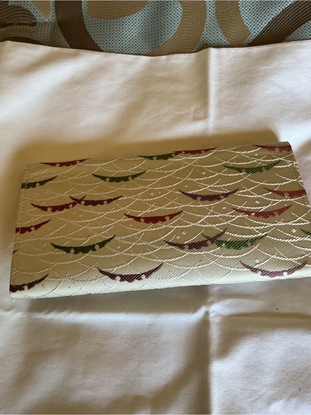 Shiseido Vintage japanese print kiss lock wallet - Picture 7 of 7